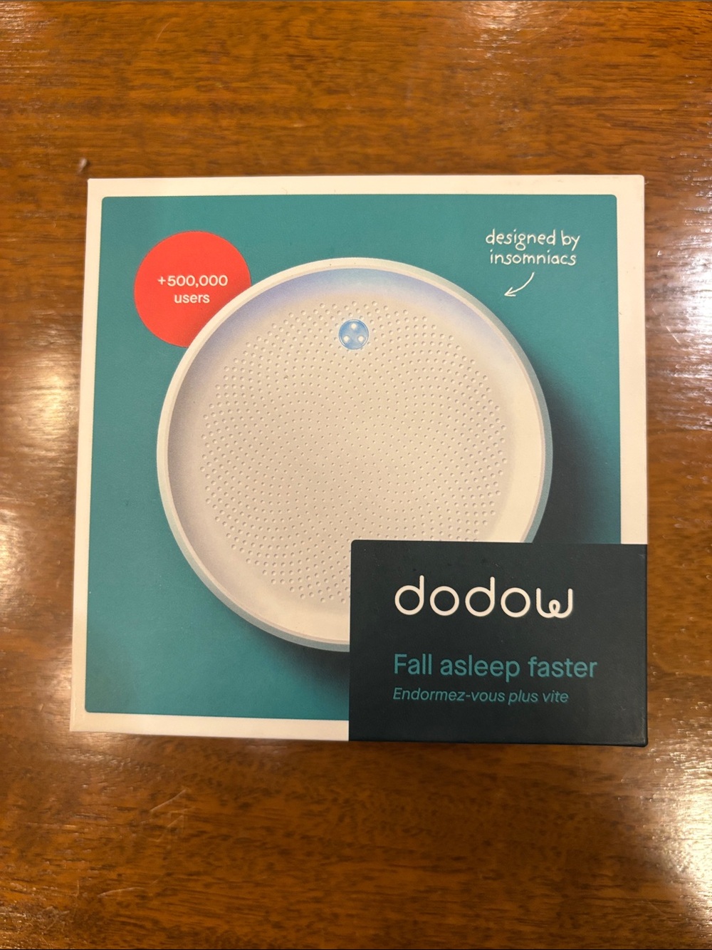 White Sleep Aid Device – Guided Breathing Light